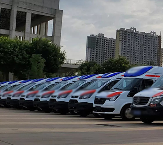 仪陇县服务车队展示